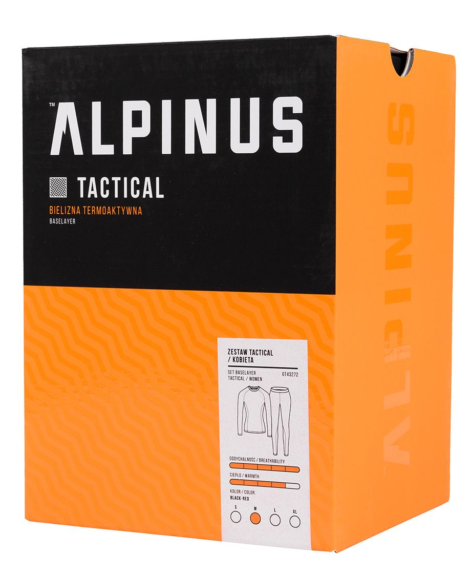 Alpinus Alpinus Thermoaktive Unterwäsche Tactical Base Layer Set GT43272
