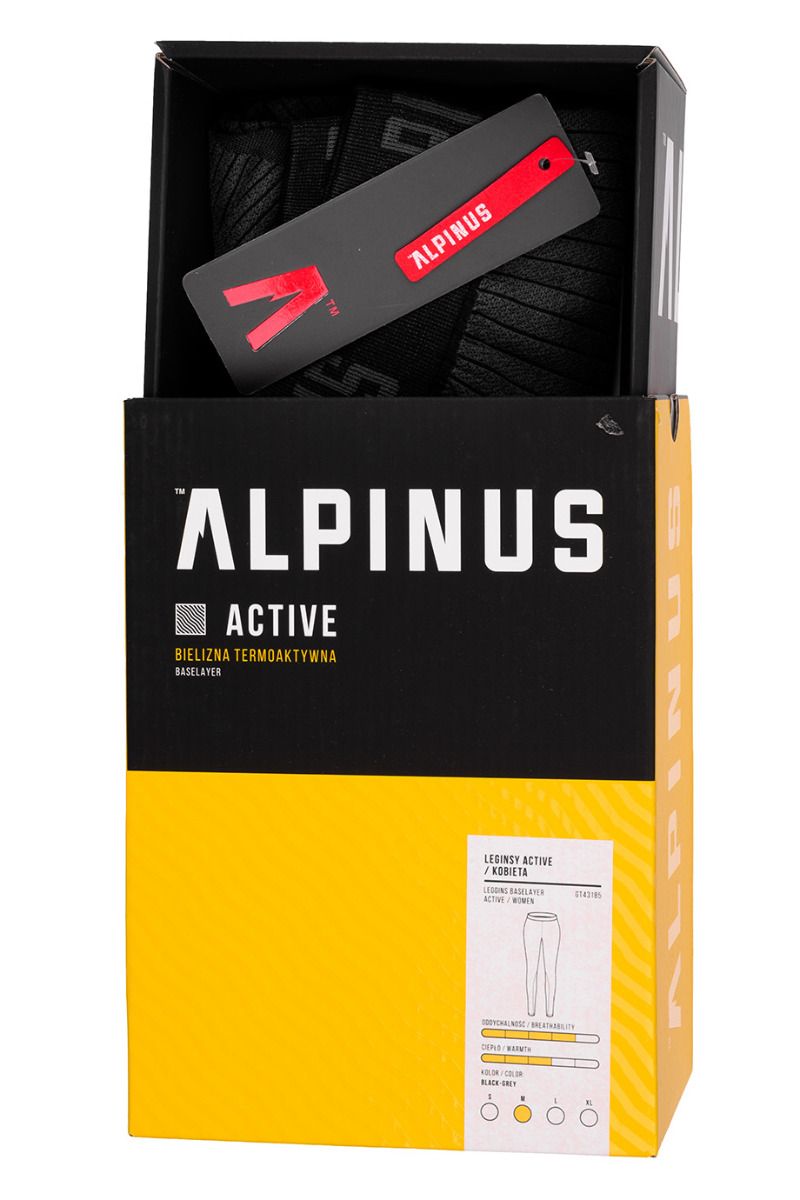 Alpinus Damen Thermoaktive Hose Active Base Layer GT43185