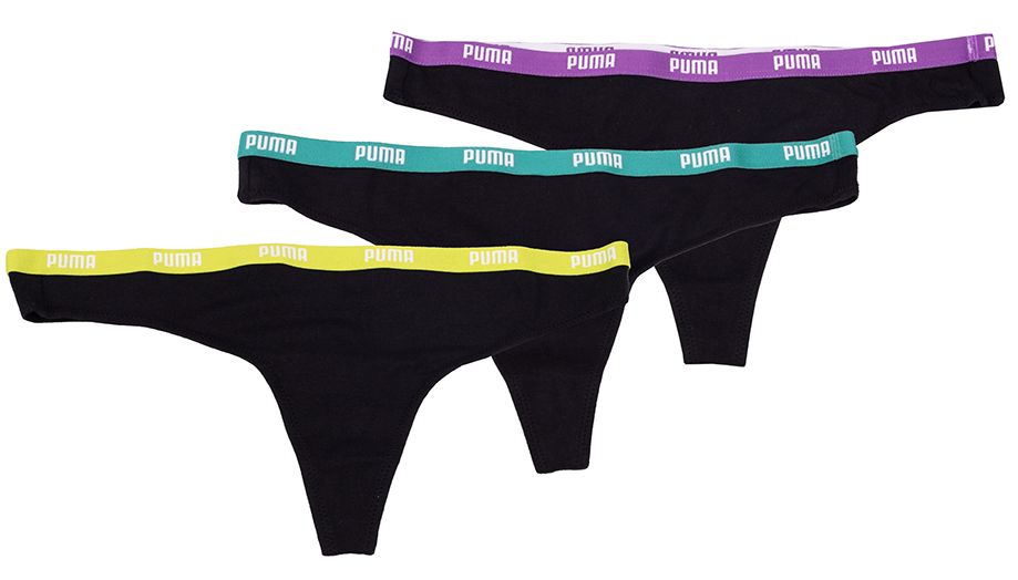 PUMA Damen Unterwäsche String 3P Pack 907590 05