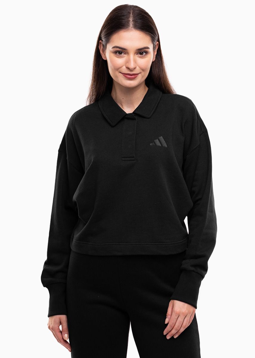 adidas Damen Sweatshirt ALL SZN French Terry Polo IX3806