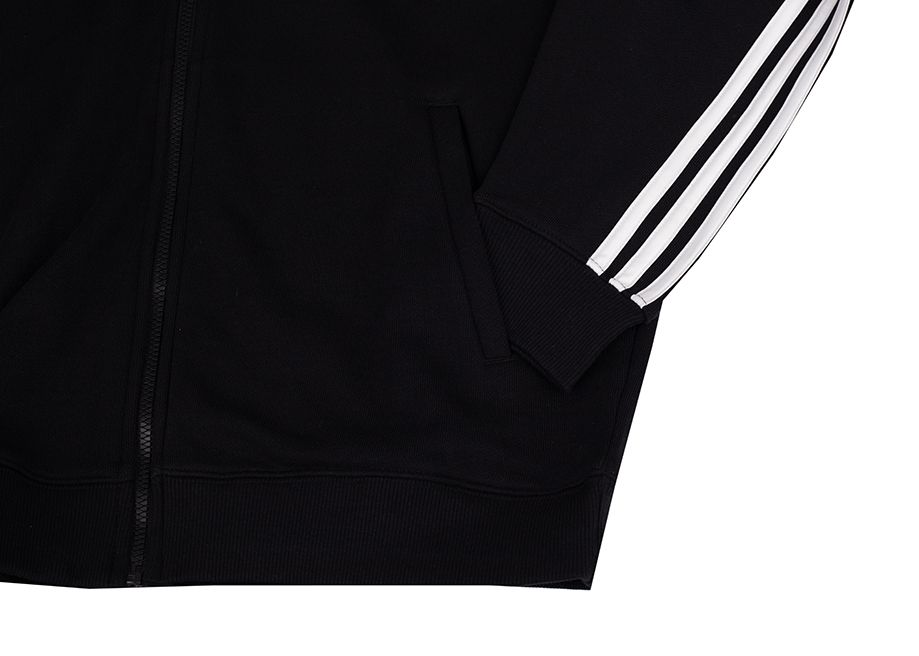 adidas Damen Kapuzenpullover Essentials 3-Stripes FT Oversized Full-Zip Hoodie IC8782