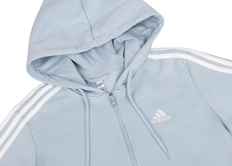 adidas Damen Kapuzenpullover Essentials FL 3S Full-Zip Hoodie IR6076