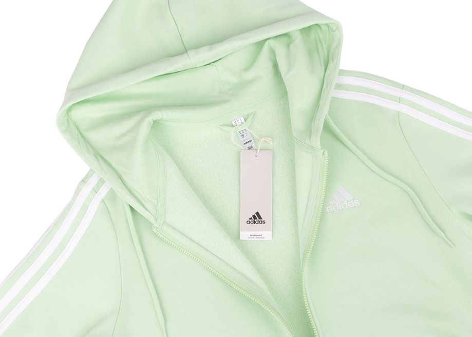 adidas Damen Kapuzenpullover Essentials FL 3S Full-Zip Hoodie IR6077