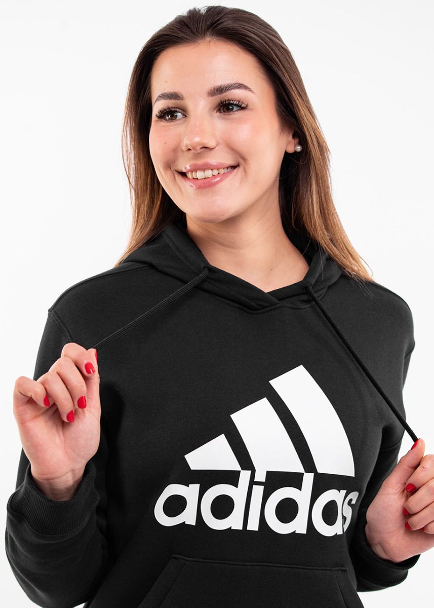 adidas Damen Kapuzenpullover Essentials Big Logo Regular Fleece HZ2984