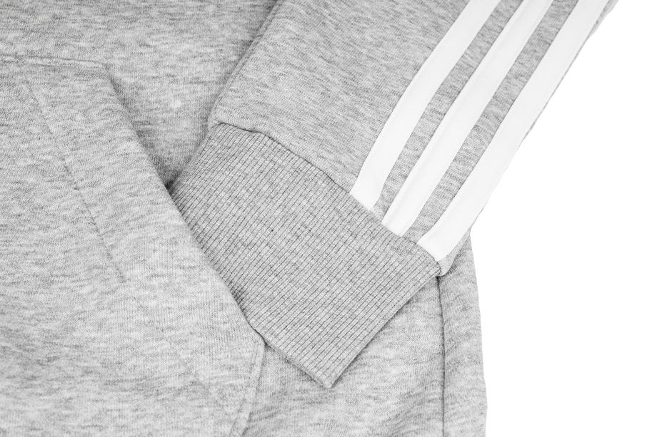 adidas Damen Kapuzenpullover Essentials Fleece 3-Stripes Full-Zip Hoodie GV6021