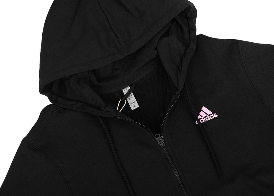 adidas Damen Kapuzenpullover Essentials Linear Full-Zip French Terry Hoodie IS2072 adidas Damen Kapuzenpullover Essentials Linear Full-Zip French Terry Hoodie IS2072