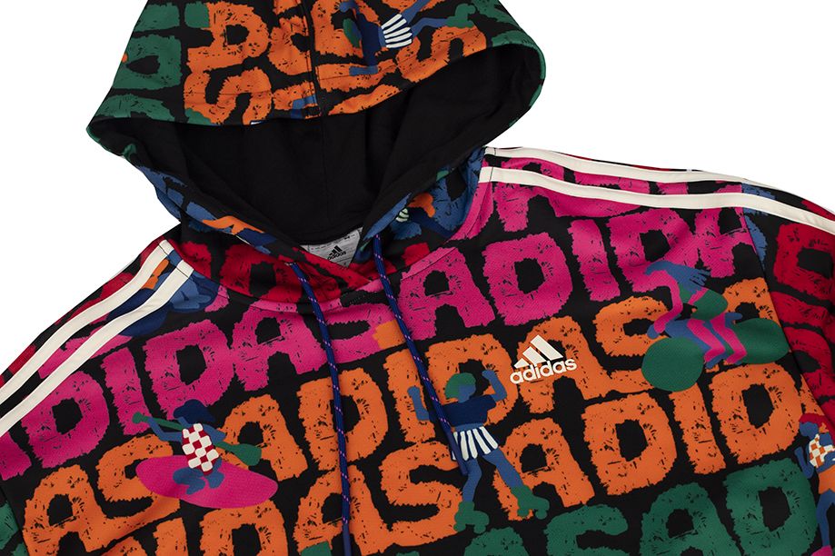 adidas Damen Hoodie FARM Rio 3-Stripes Hoodie HS1195 adidas Damen Hoodie FARM Rio 3-Stripes Hoodie HS1195