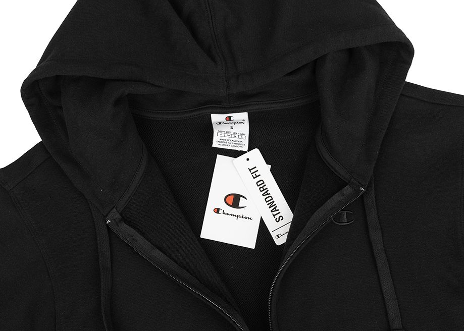 Champion Damen Kapuzenpullover Full Zip Hoodie Sweatshirt 117787 KK001 Champion Damen Kapuzenpullover Full Zip Hoodie Sweatshirt 117787 KK001