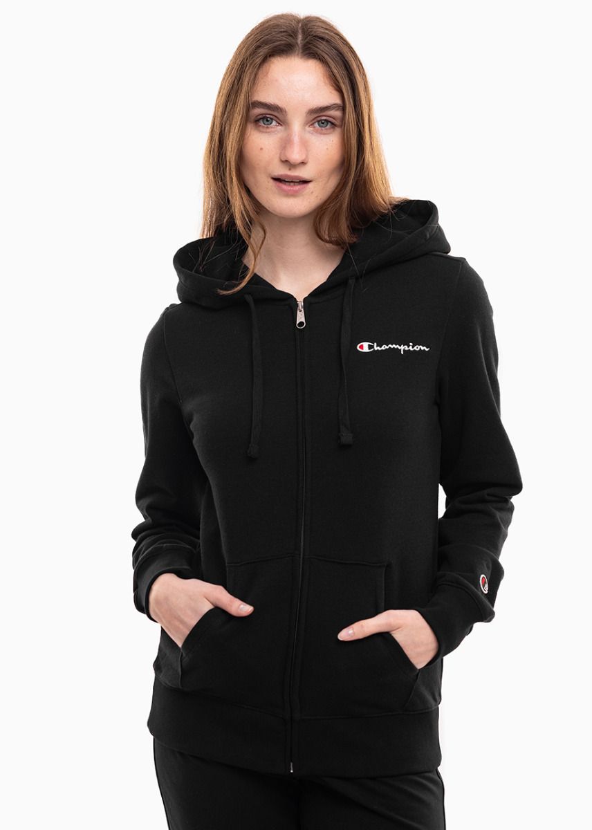Champion Damen Kapuzenpullover Full Zip Hoodie Sweatshirt 118099 KK001 Champion Damen Kapuzenpullover Full Zip Hoodie Sweatshirt 118099 KK001
