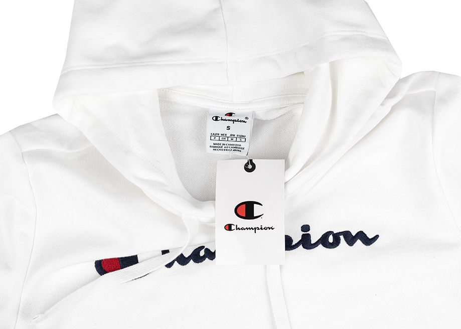 Champion Damen Kapuzenpullover Hooded Sweatshirt 118097 WW001 Champion Damen Kapuzenpullover Hooded Sweatshirt 118097 WW001