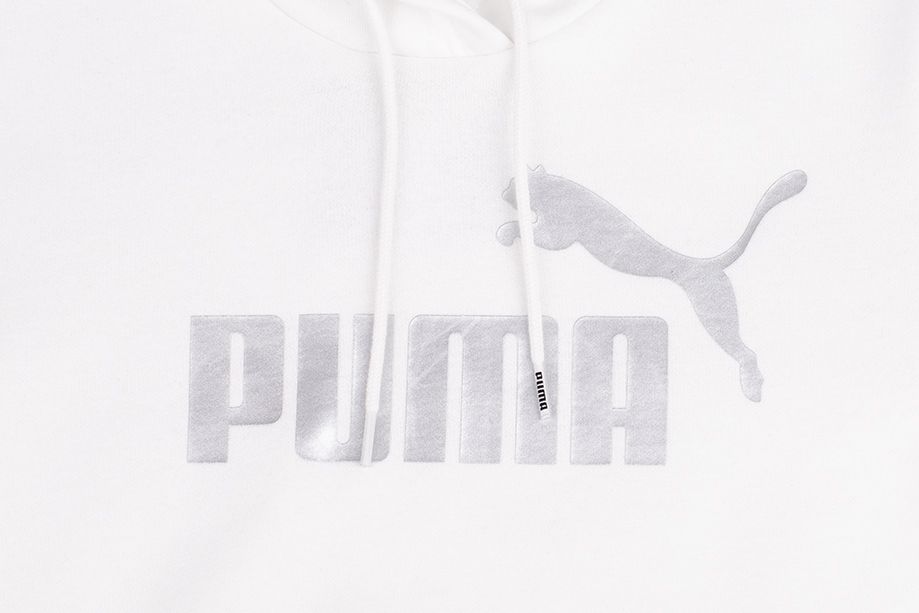PUMA Damen Kapuzenpullover ESS+ Metallic Logo Hoodie FL 849958 02 PUMA Damen Kapuzenpullover ESS+ Metallic Logo Hoodie FL 849958 02