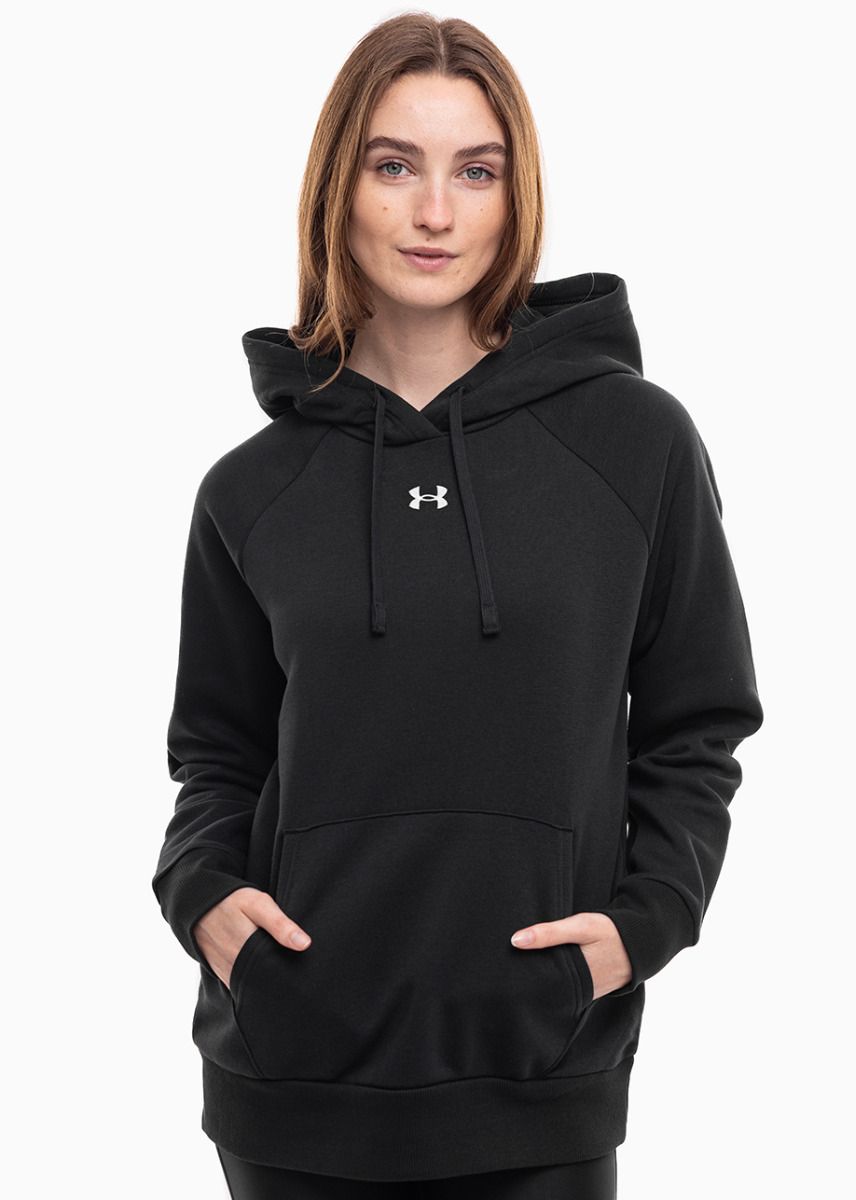 Under Armour Damen Kapuzenpullover Rival Flecce Hoodie 1379500 001 Under Armour Damen Kapuzenpullover Rival Flecce Hoodie 1379500 001