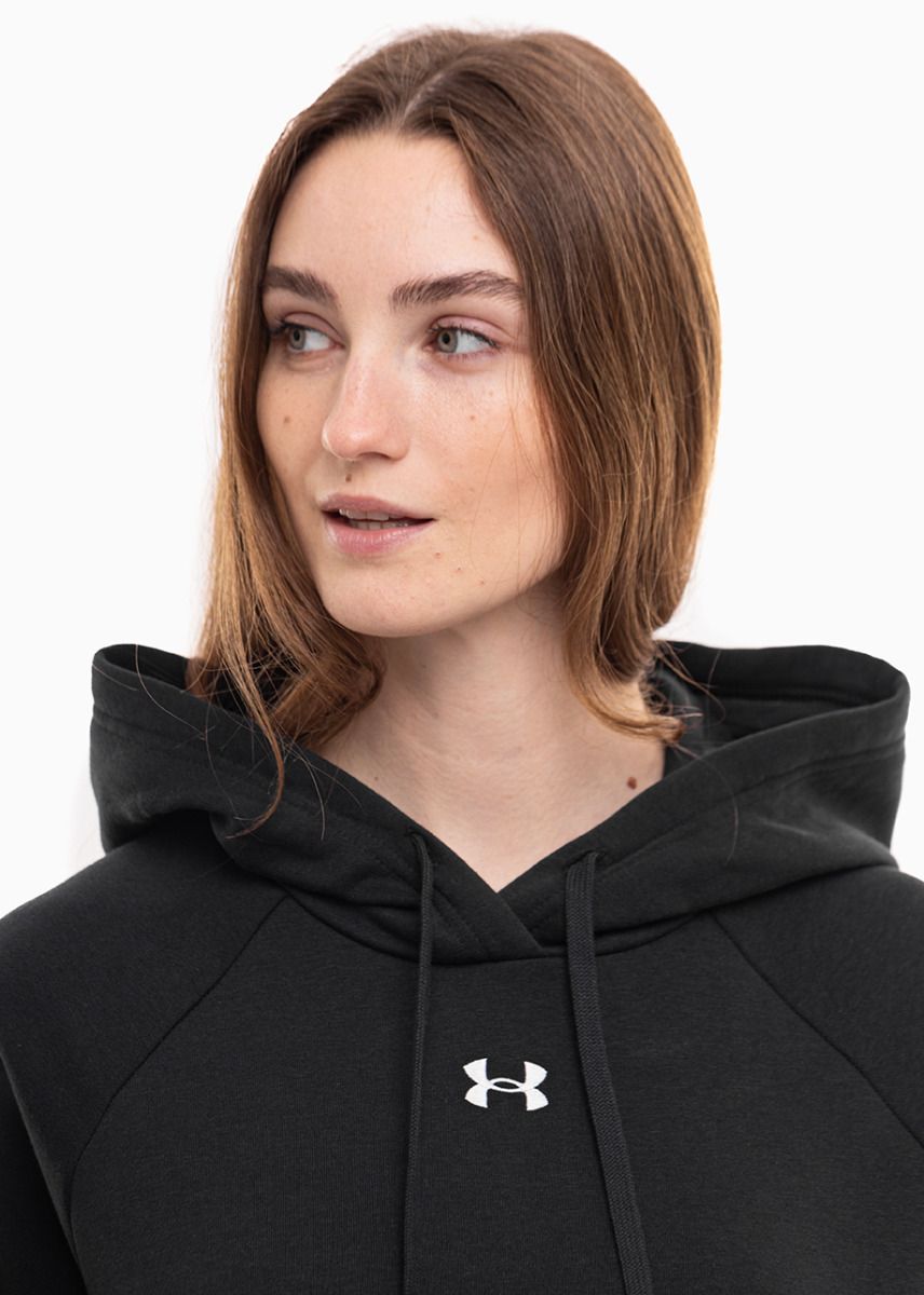 Under Armour Damen Kapuzenpullover Rival Flecce Hoodie 1379500 001 Under Armour Damen Kapuzenpullover Rival Flecce Hoodie 1379500 001