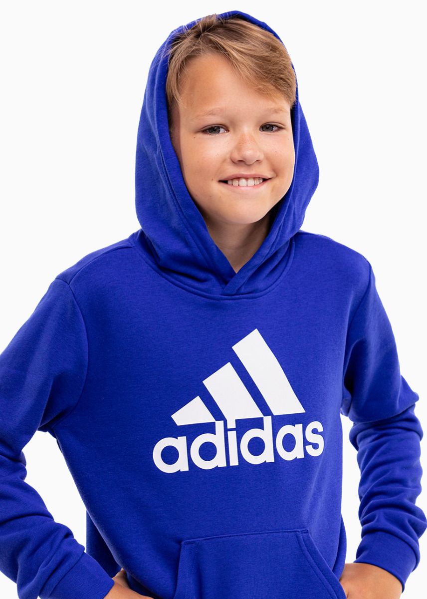 adidas Kinder Kapuzenpullover Big Logo Essentials Cotton Hoodie IC6834