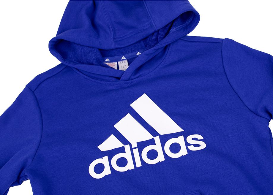 adidas Kinder Kapuzenpullover Big Logo Essentials Cotton Hoodie IC6834