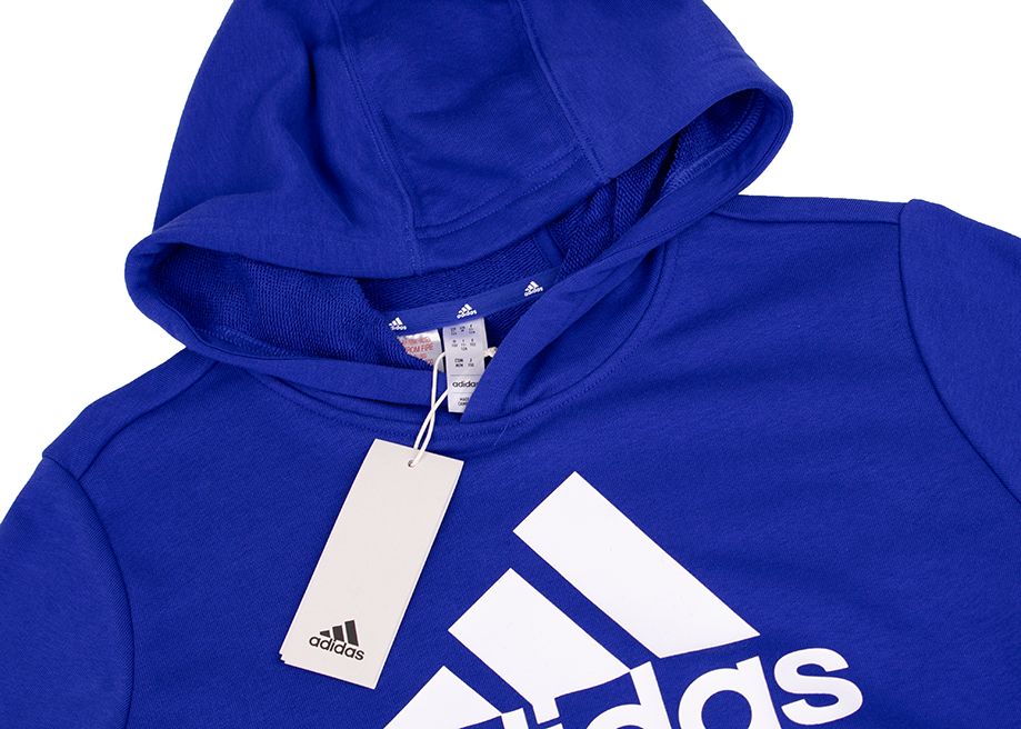 adidas Kinder Kapuzenpullover Big Logo Essentials Cotton Hoodie IC6834