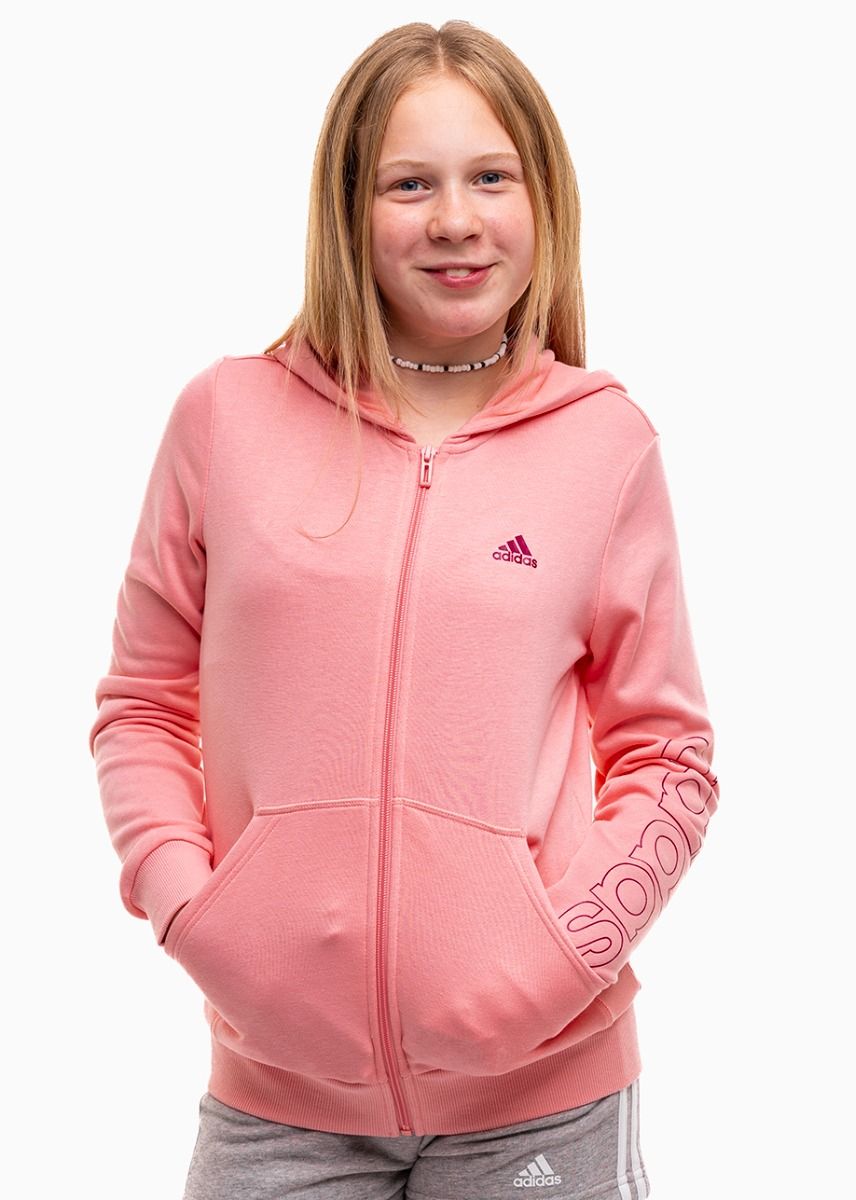 adidas Kinder Kapuzenpullover Essentials Full-Zip Hoodie HD HE1968