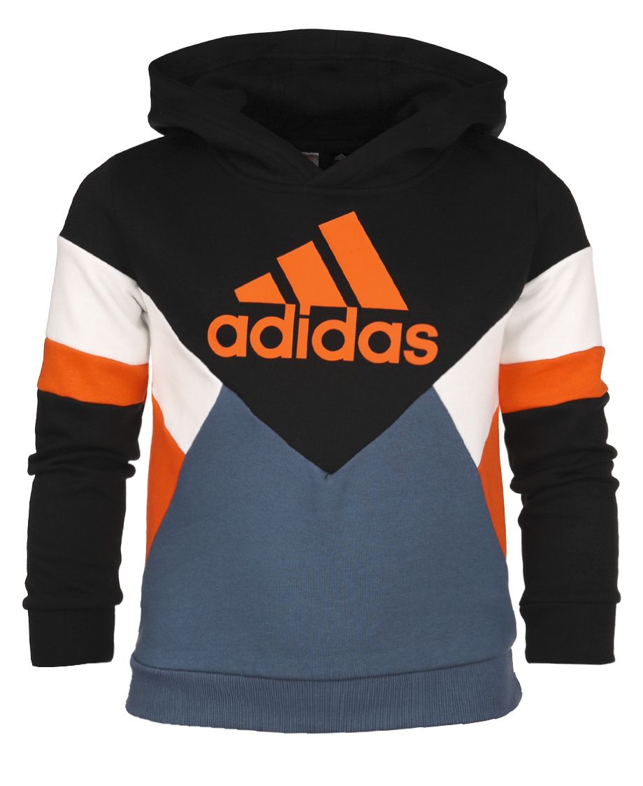 adidas Kinder Kapuzenpullover Colorblock Hoodie HN8556 EUR 140cm OUTLET