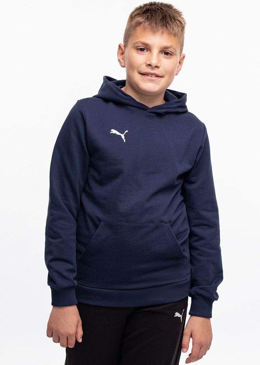 PUMA Kinder Kapuzenpullover Team Goal Casuals Hoody 658619 06