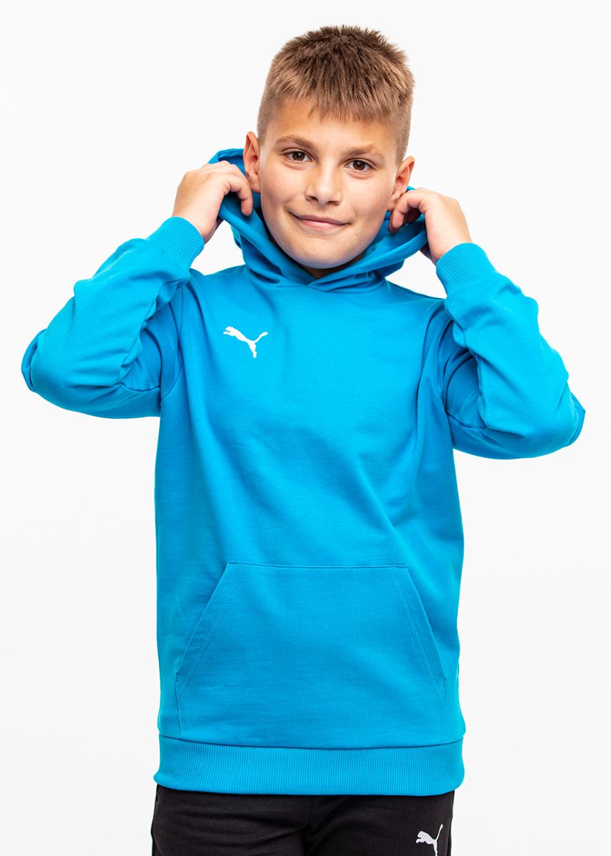 PUMA Kinder Kapuzenpullover Team Goal Casuals Hoody 658619 02