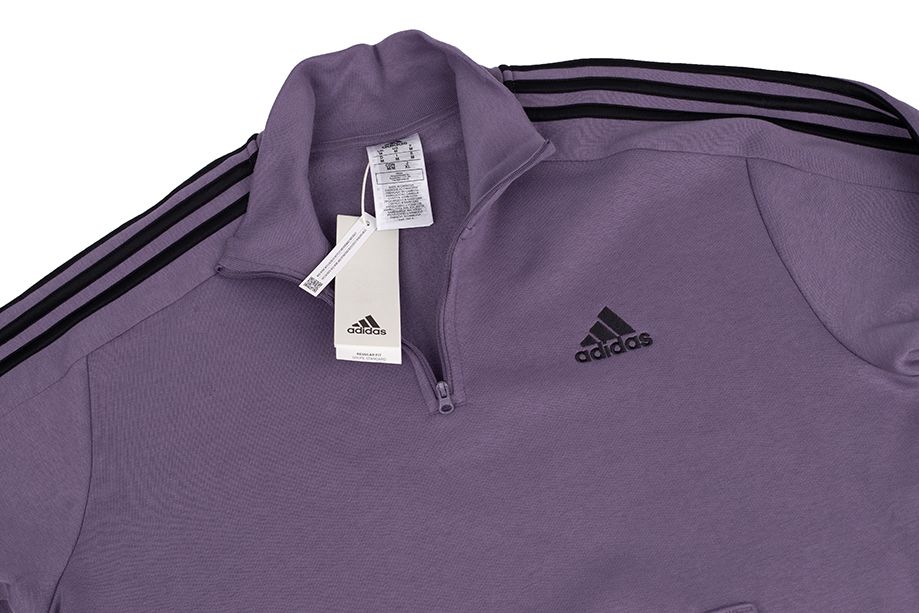 adidas Herren Sweatshirt Essentials Fleece 3-Stripes 1/4-Zip IJ8912 adidas Herren Sweatshirt Essentials Fleece 3-Stripes 1/4-Zip IJ8912