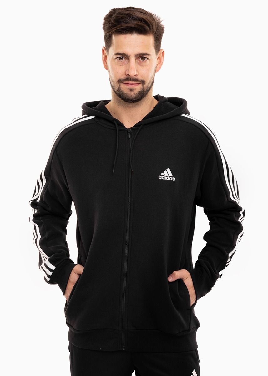 adidas Herren Sweatshirt Essentials Fleece 3-Stripes Full-Zip IB4029 adidas Herren Sweatshirt Essentials Fleece 3-Stripes Full-Zip IB4029