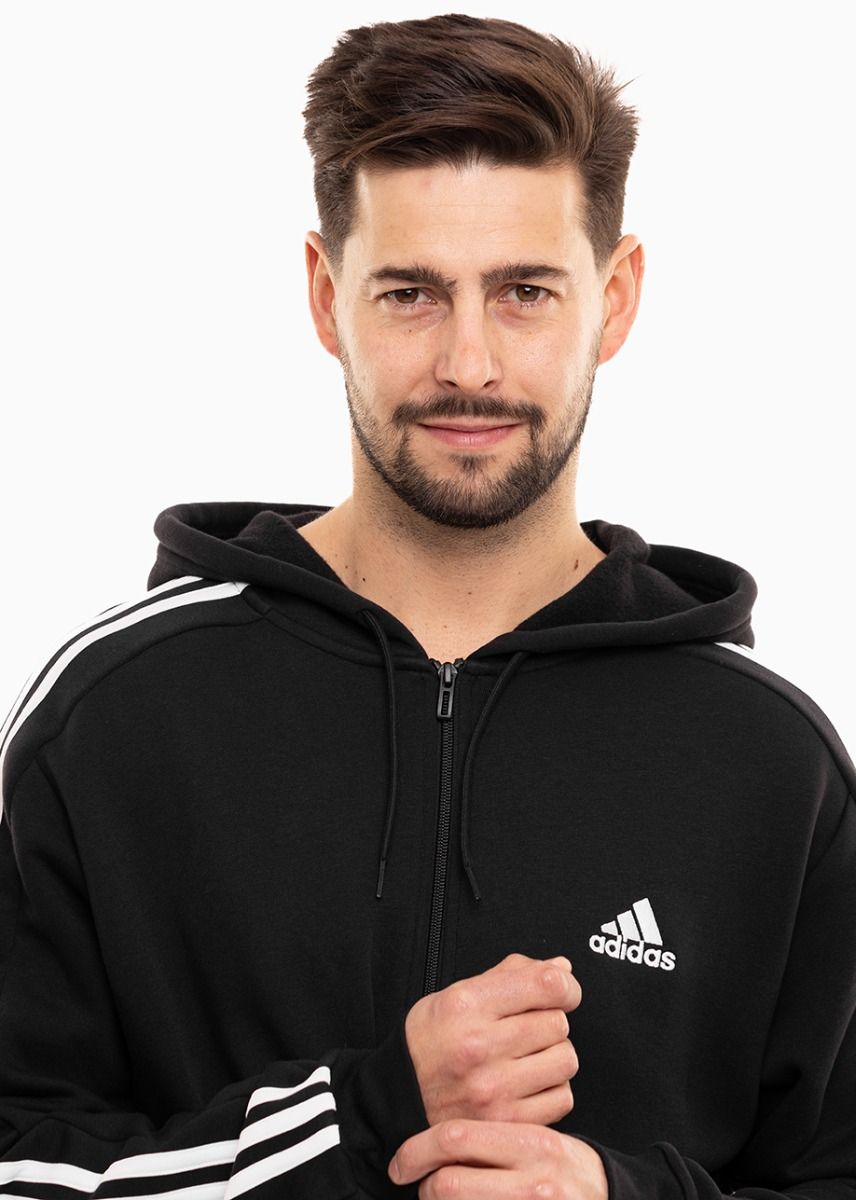 adidas Herren Sweatshirt Essentials Fleece 3-Stripes Full-Zip IB4029 adidas Herren Sweatshirt Essentials Fleece 3-Stripes Full-Zip IB4029