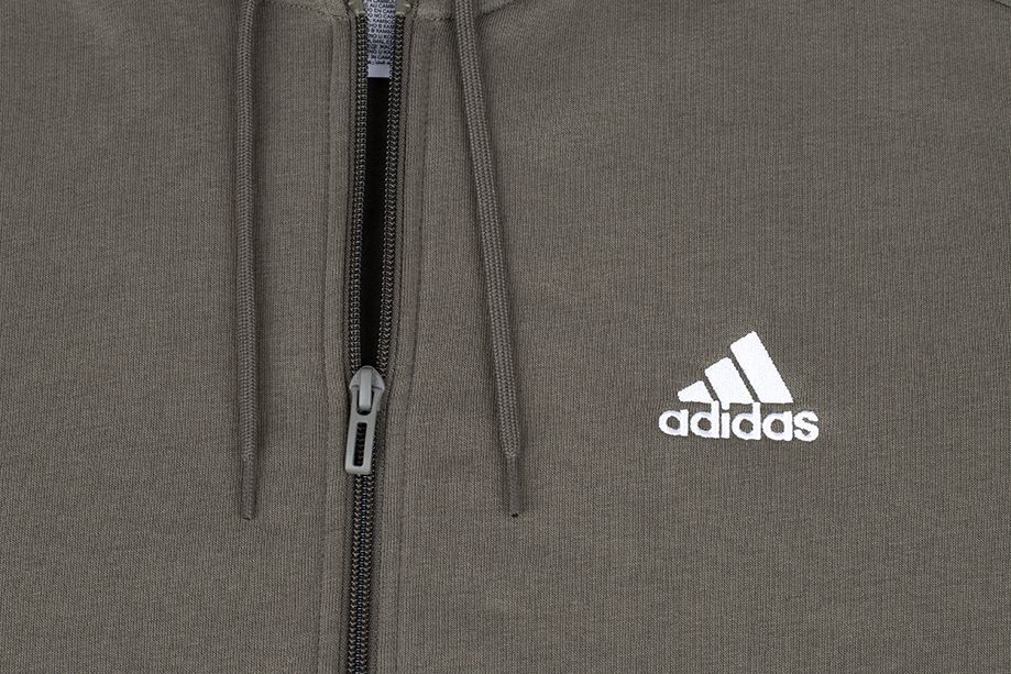 adidas Herren Sweatshirt Essentials Fleece 3-Stripes Full-Zip IJ6492