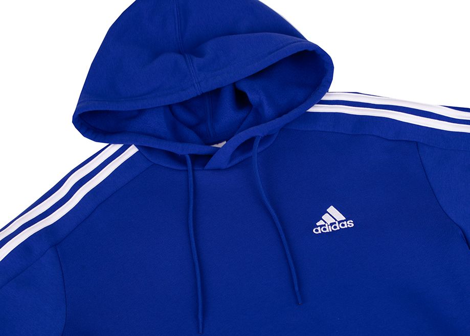 adidas Herren Kapuzenpullover Essentials Fleece 3-Stripes Hoodie IJ8934