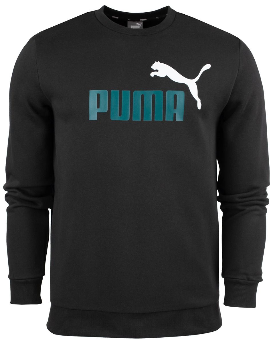 PUMA Herren Sweatshirt ESS+ 2 Col Big Logo Crew FL 586762 75
