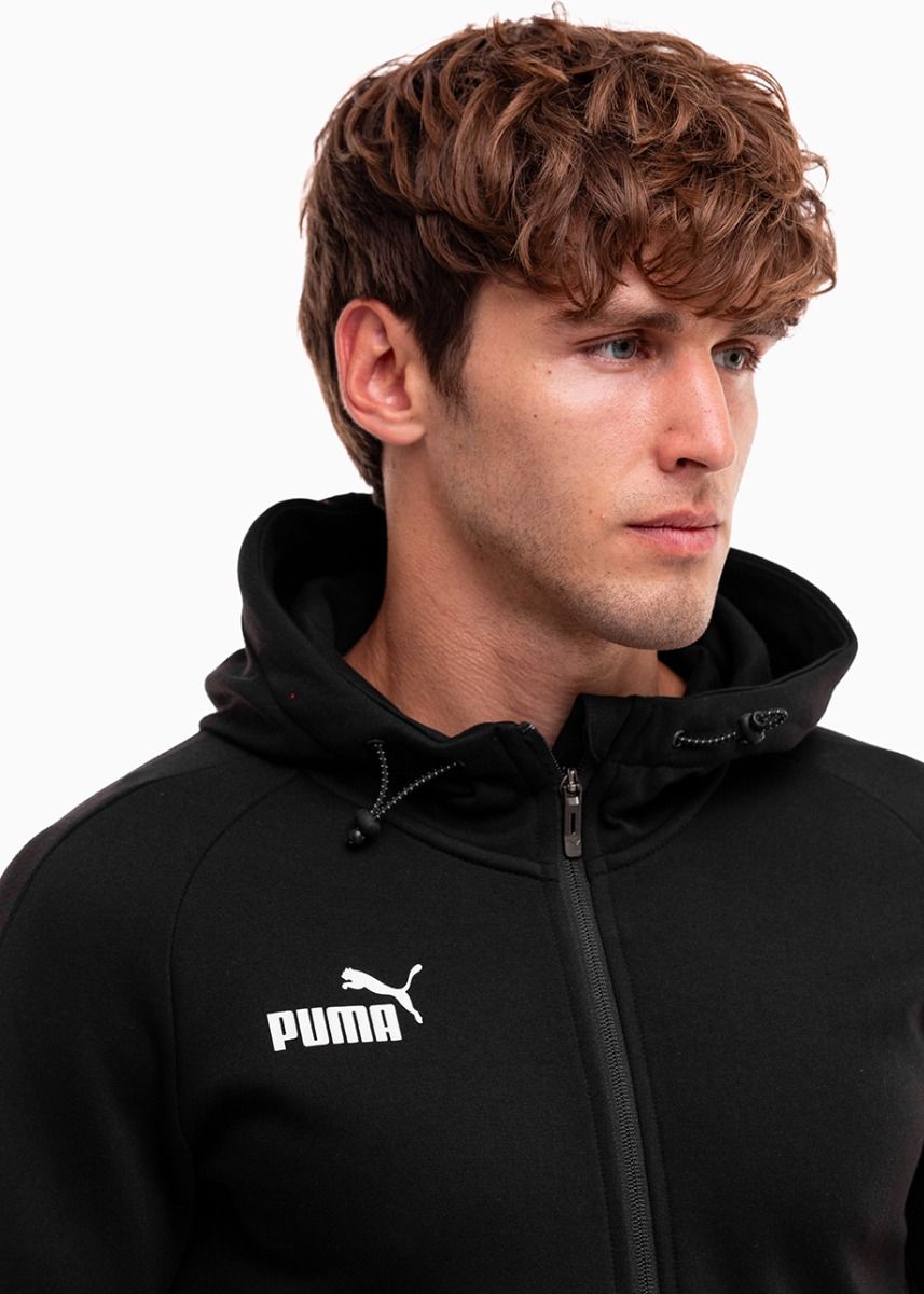 PUMA Herren-Sweatshirt teamFINAL Casuals Hooded Jkt 657383 03