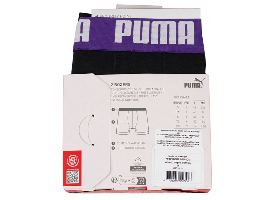 PUMA Herren Boxershorts Everyday Basic 2p 938320 14