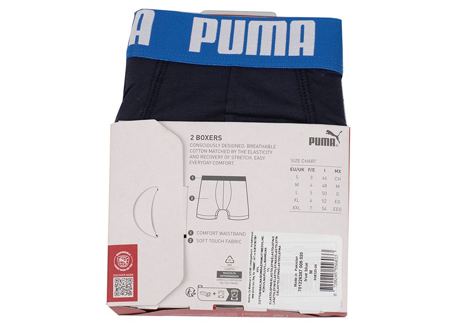 PUMA Herren Boxershorts Everyday Basic 2p 938320 04