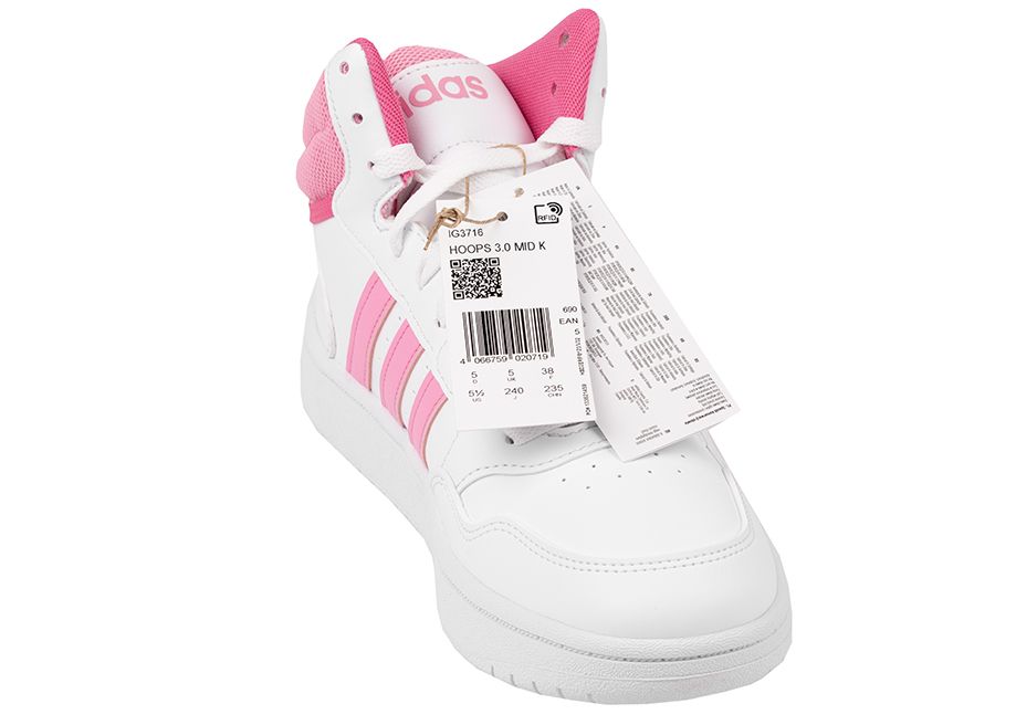 adidas Kinderschuhe Hoops 3.0 Mid IG3716