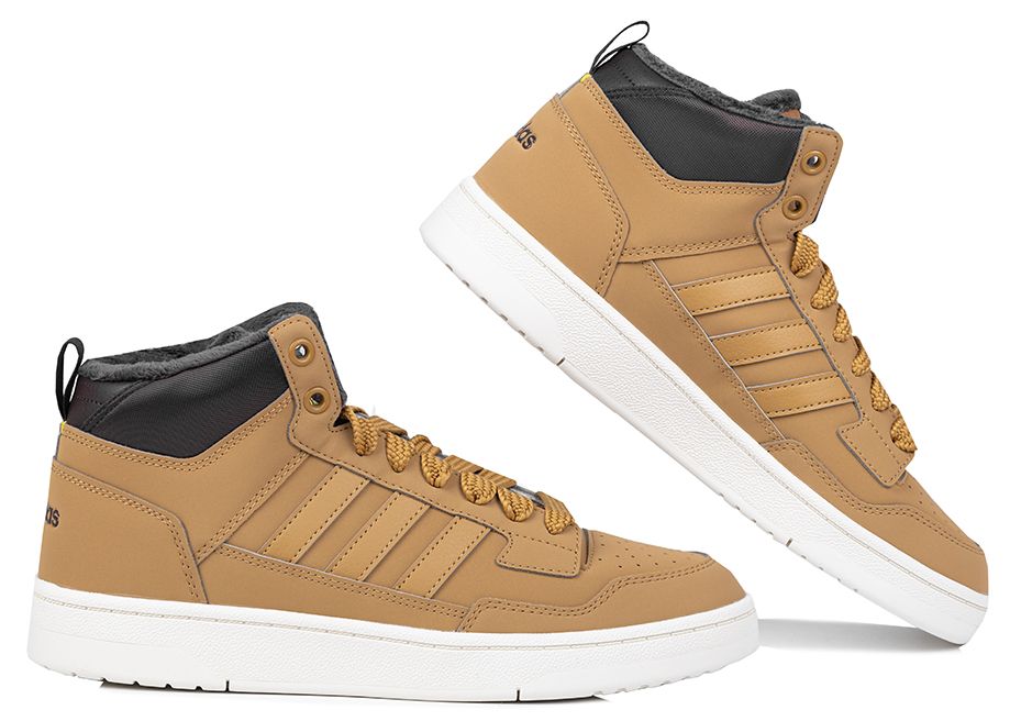 adidas Herrenschuhe Rapid Court Mid Winterized JR0171