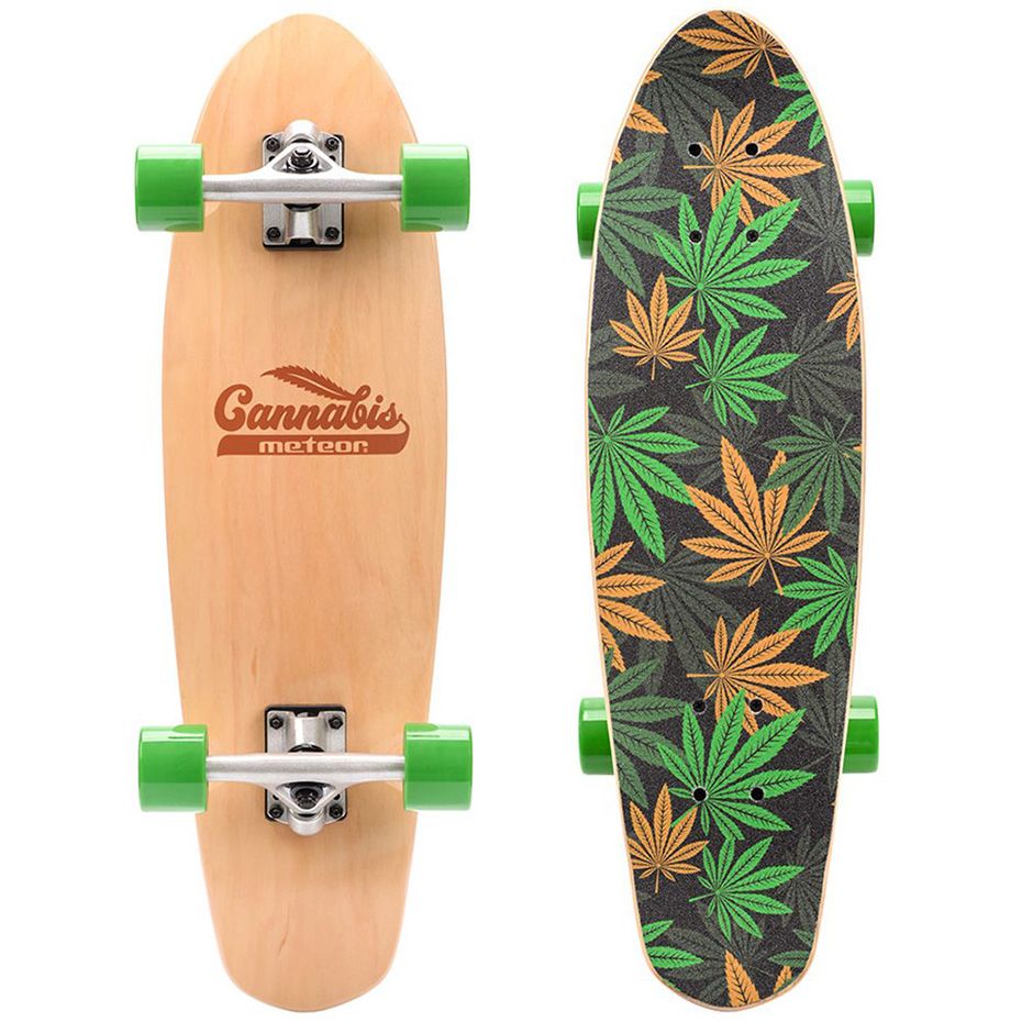 Meteor Skateboarddeck Cannabis 22595