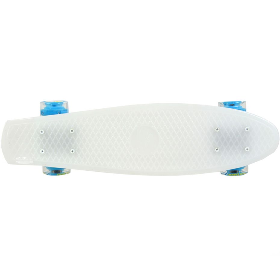 Meteor Skateboard LED transparent 23897