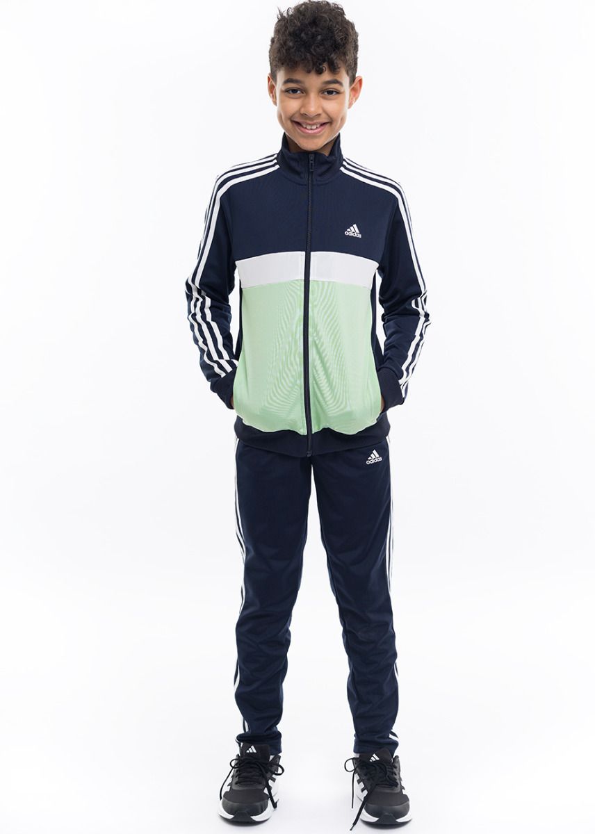 adidas Kinder Trainingsanzug Essentials 3-Stripes Tiberio Track Suit IV5307