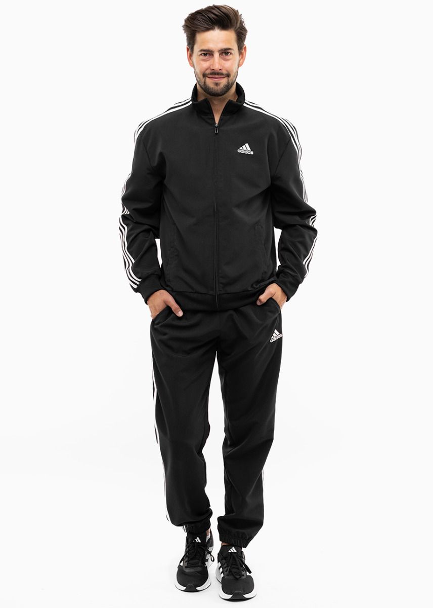 adidas Herren Trainingsanzug 3-Stripes Woven Track Suit IC6750
