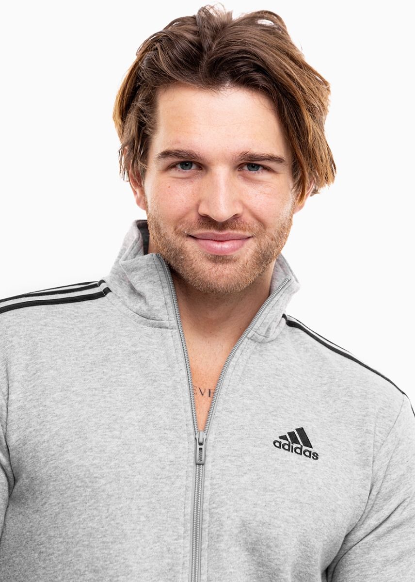 adidas Herren Trainingsanzug Basic 3-Stripes Fleece IA3073