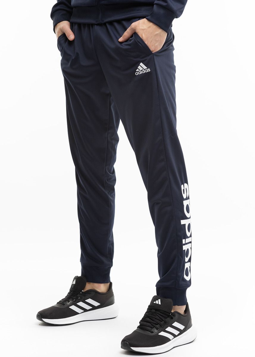 adidas Herren Trainingsanzug Linear Logo Tricot Track Suit HZ2219