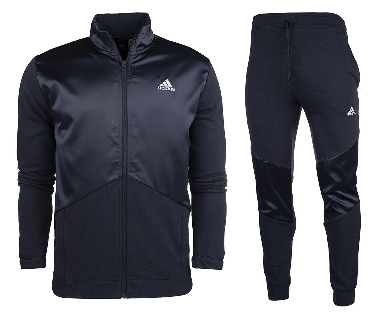 adidas Herren Trainingsanzug Satin French Terry Track Suit HI5396