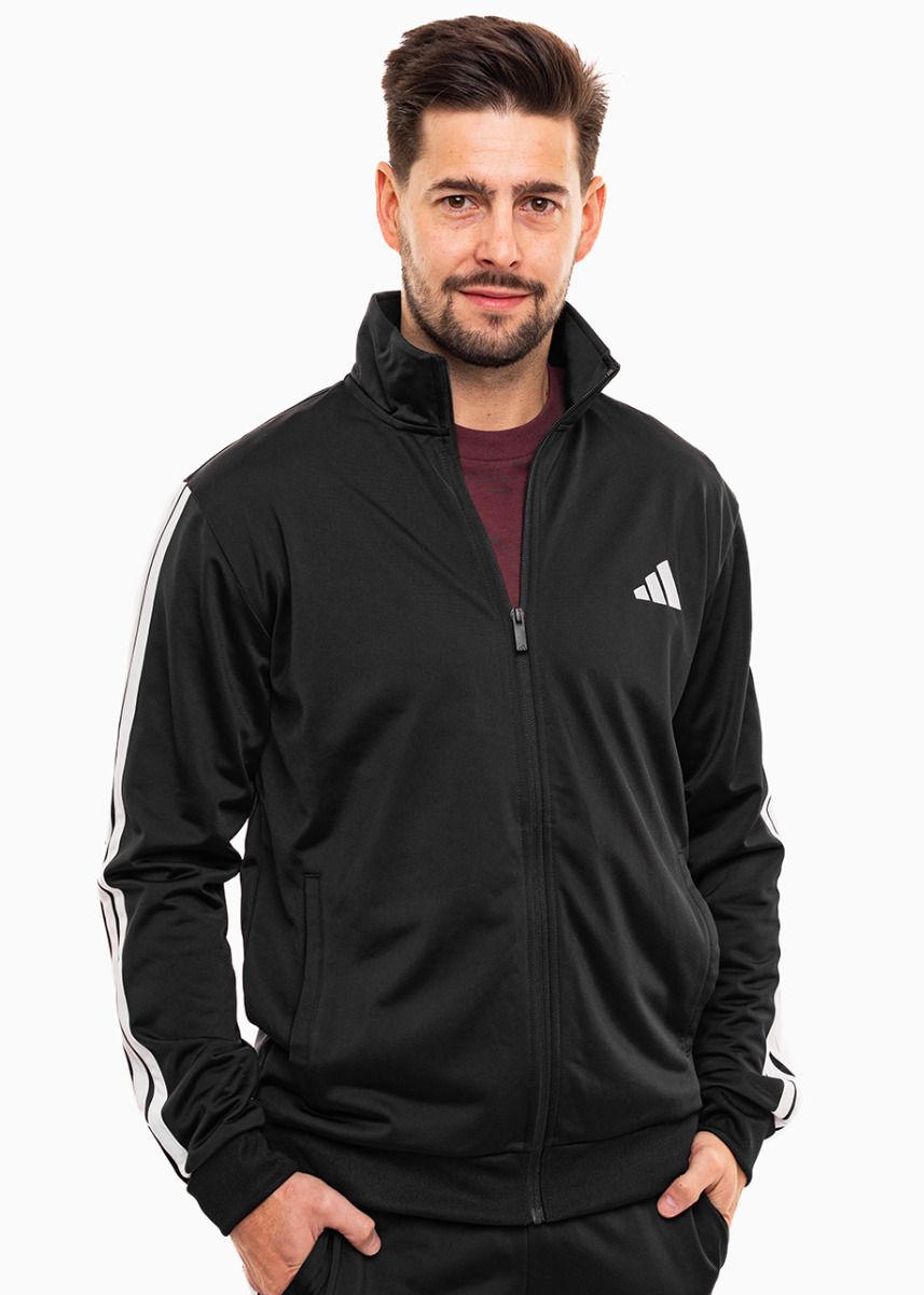 adidas Herren Trainingsanzug Sportswear Basic 3-Stripes Tricot JI8858