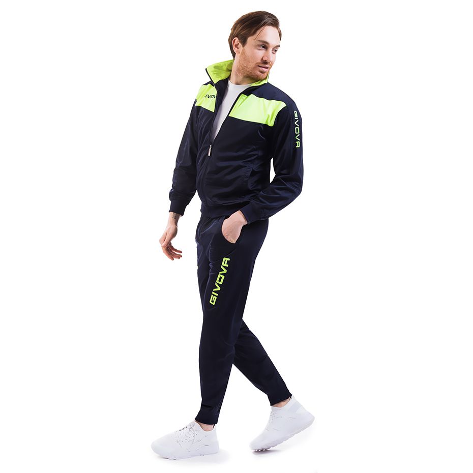 Givova Herren Trainingsanzug Tuta Visa Fluo TR018F 0419 EUR M OUTLET Givova Herren Trainingsanzug Tuta Visa Fluo TR018F 0419 EUR M OUTLET