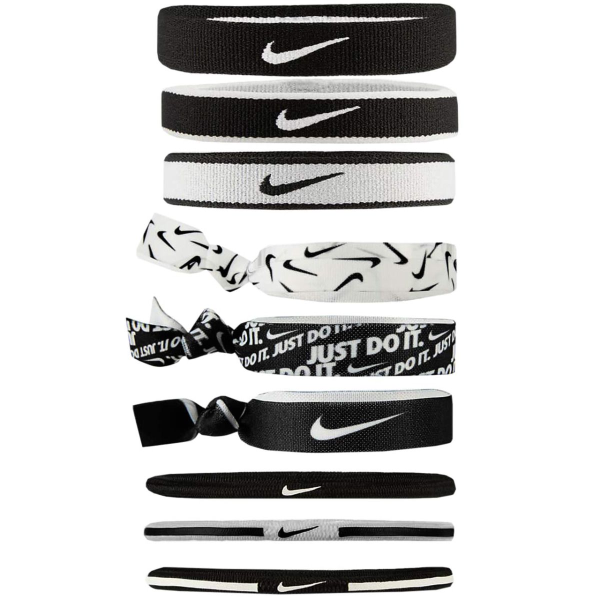 Nike Haarbänder Mixed Ponytail Holders 9pcs N0003537036OS