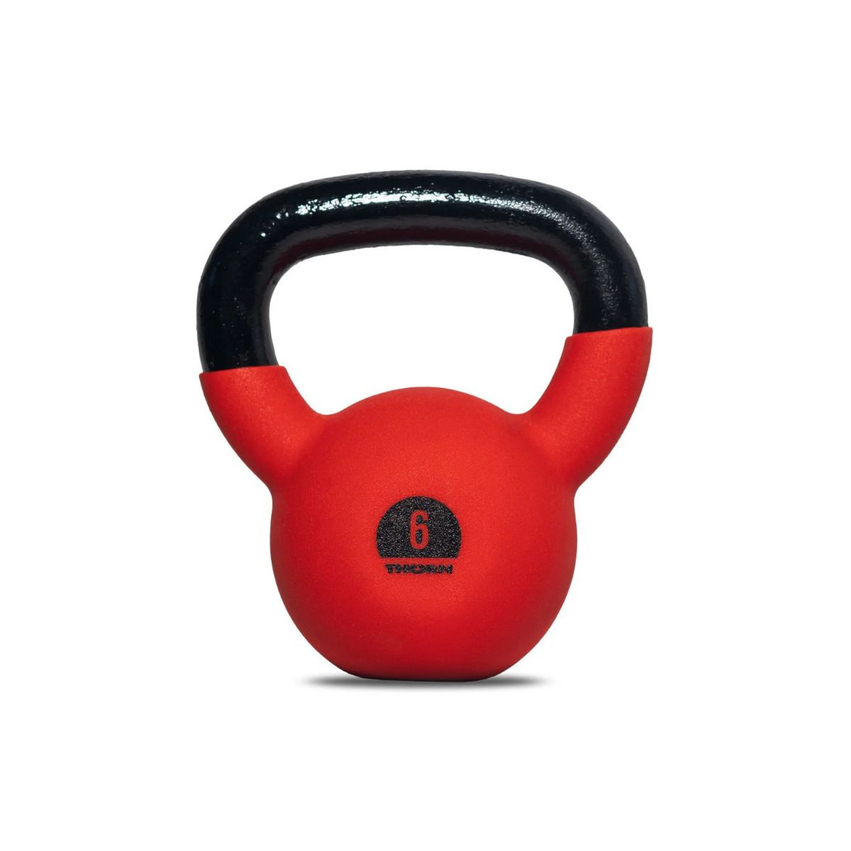 THORN FIT Kugelhantel Cast-iron with coating Kettlebell 6kg