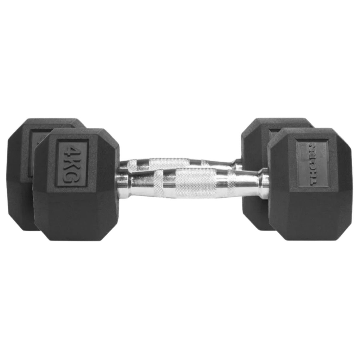 THORN FIT Hanteln Hex Rubber Dumbbell 4,0kg 2 pcs