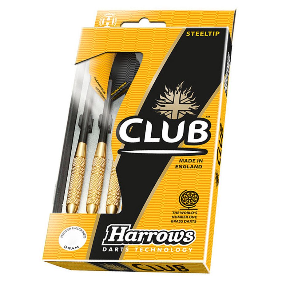 Harrows Dartpfeile Steeltip Club Brass