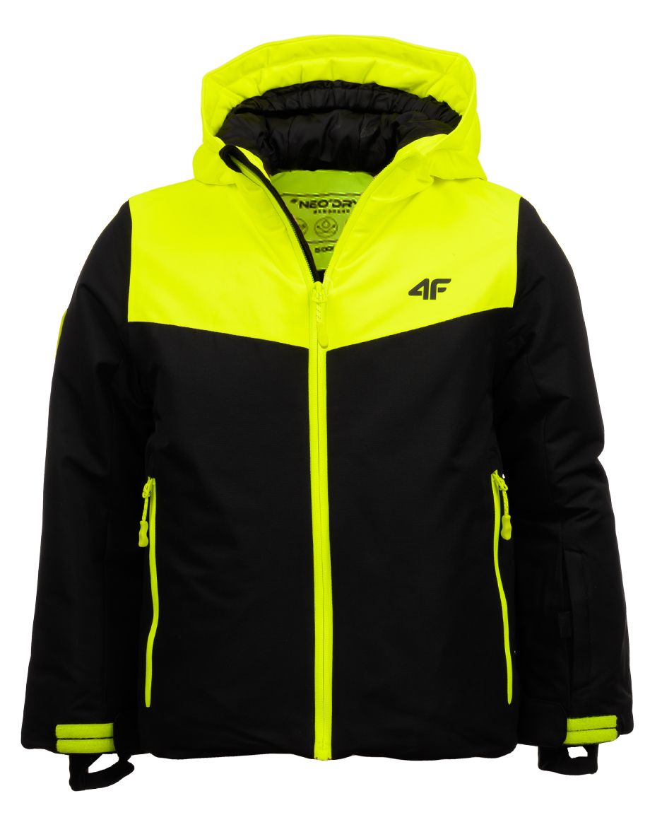 4F Kinder Jacke mit Kapuze HJZ21 JKUMN001 36S