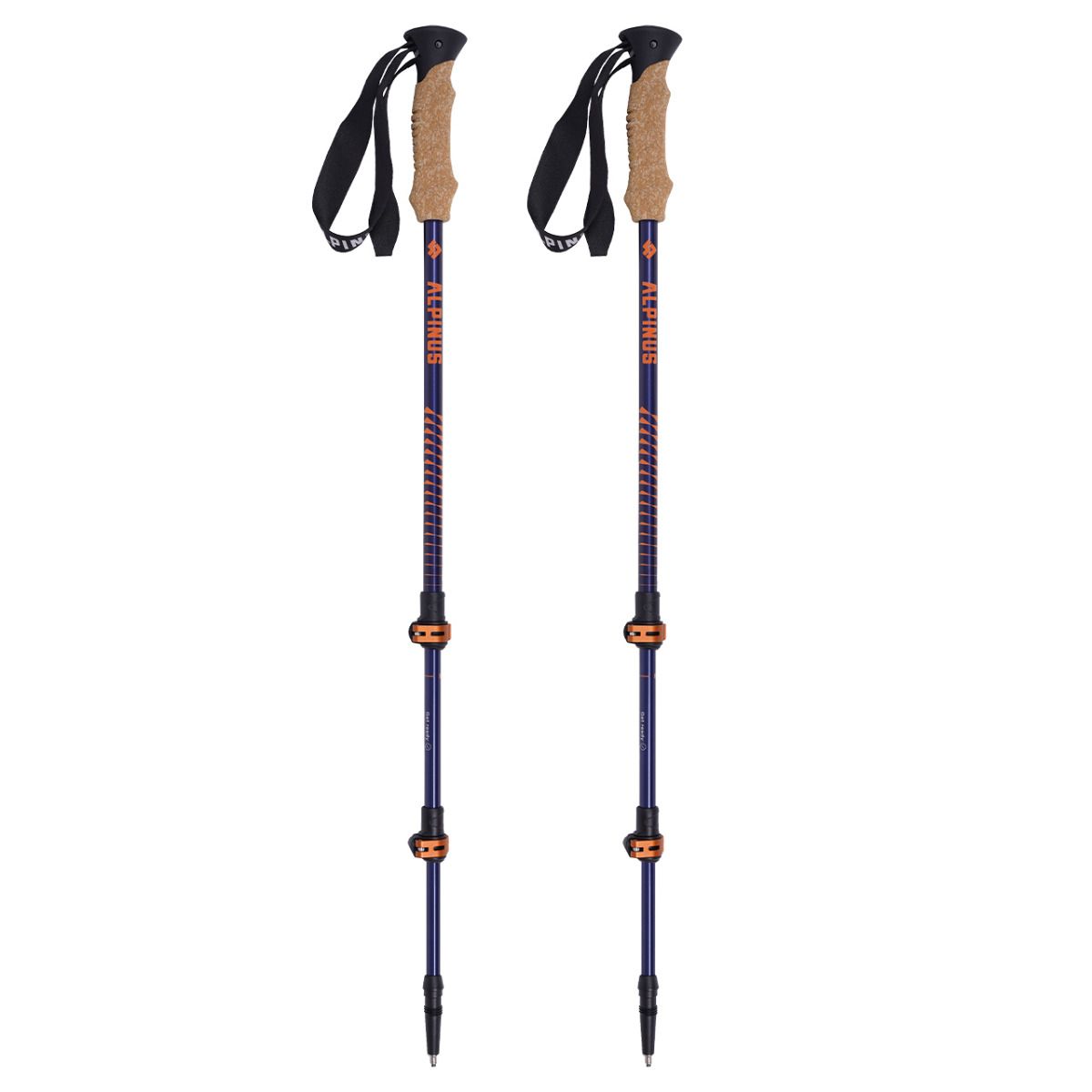 Alpinus Nordic-Walking-Stöcke Monte Rosa NX11315